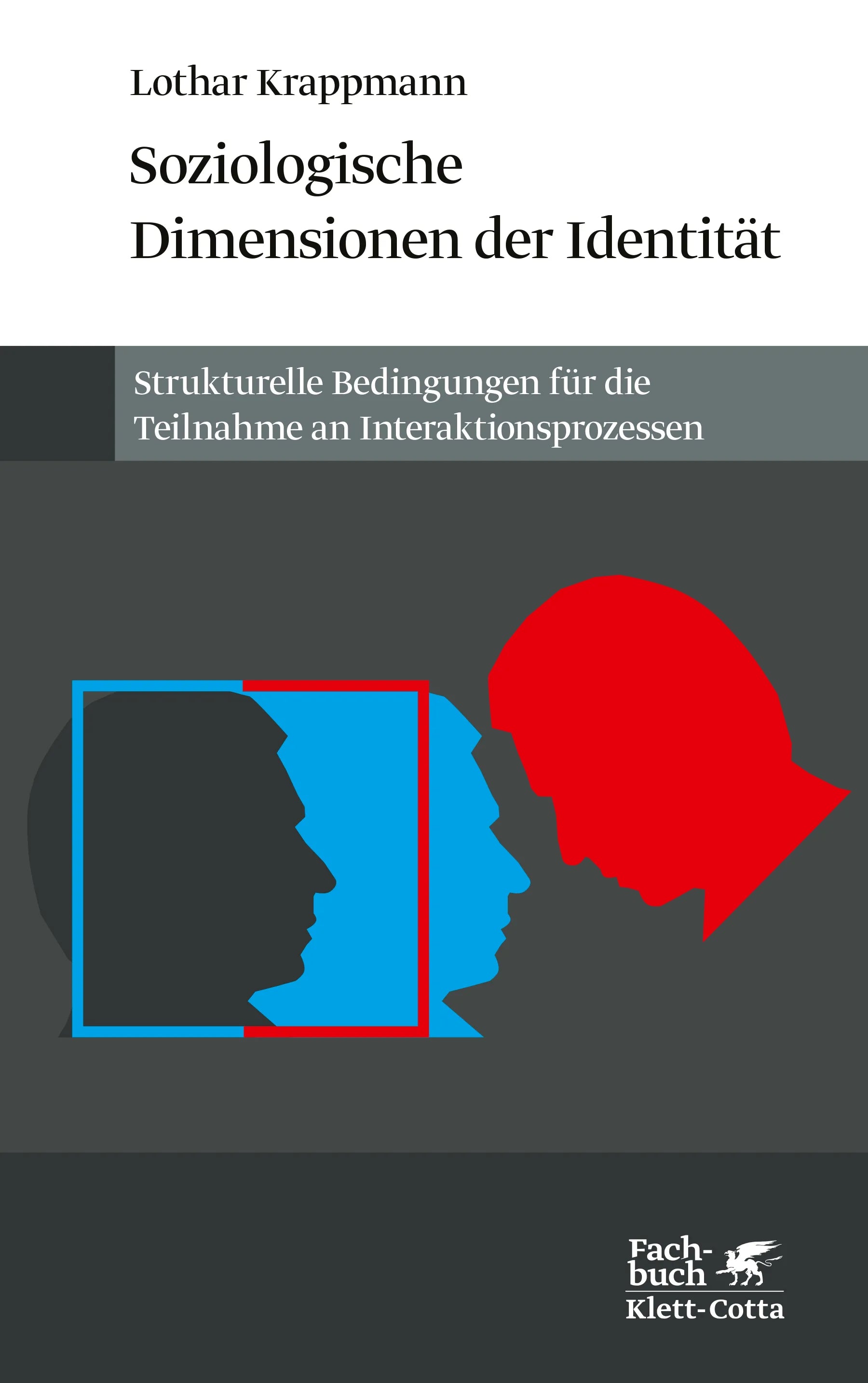 Buchcover von 'Soziologische Dimensionen der Identität' - Paperback von Lothar Krappmann