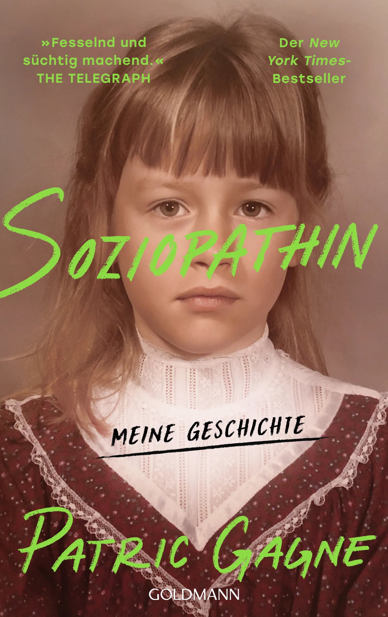 Cover: Soziopathin (E-Book) von Patric Gagne