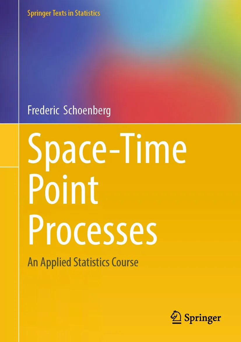 Cover: Space-Time Point Processes (E-Book) von Frederic Schoenberg