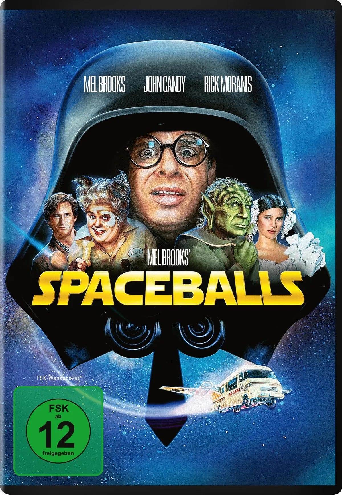 DVD-Cover: Spaceballs - Mel Brooks’ verrückte Raumfahrt