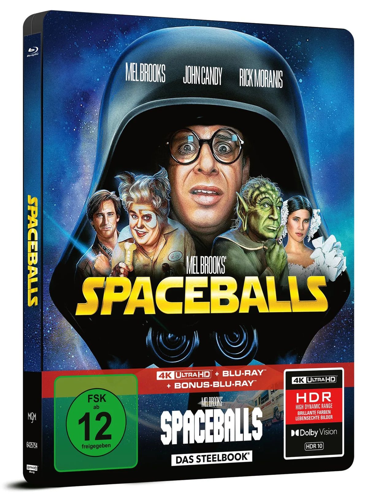 Produktansicht 1 von Spaceballs - Mel Brooks’ verrückte Raumfahrt - Limitiertes SteelBook – 4K UHD Blu-ray