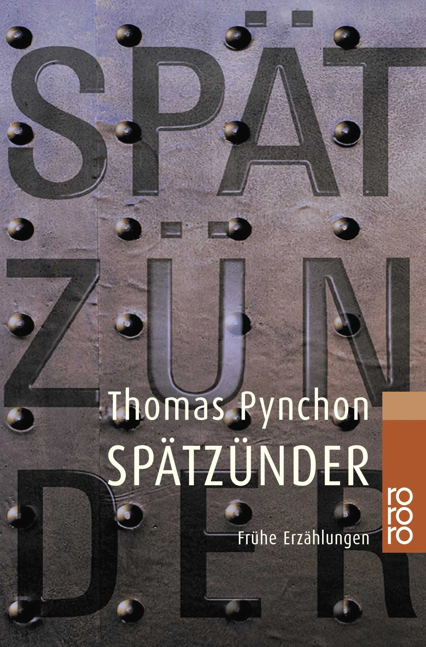 Buchcover von 'Spätzünder' - Taschenbuch von Thomas Pynchon