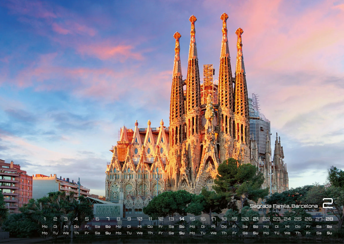 Spanien – Viva España - 2027 - Kalender DIN A3 – Ansicht