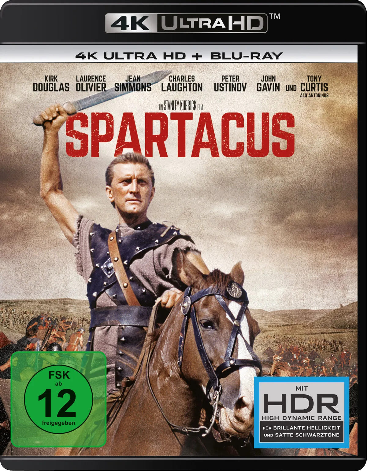 Spartacus - Blu-ray 4K Ultra HD