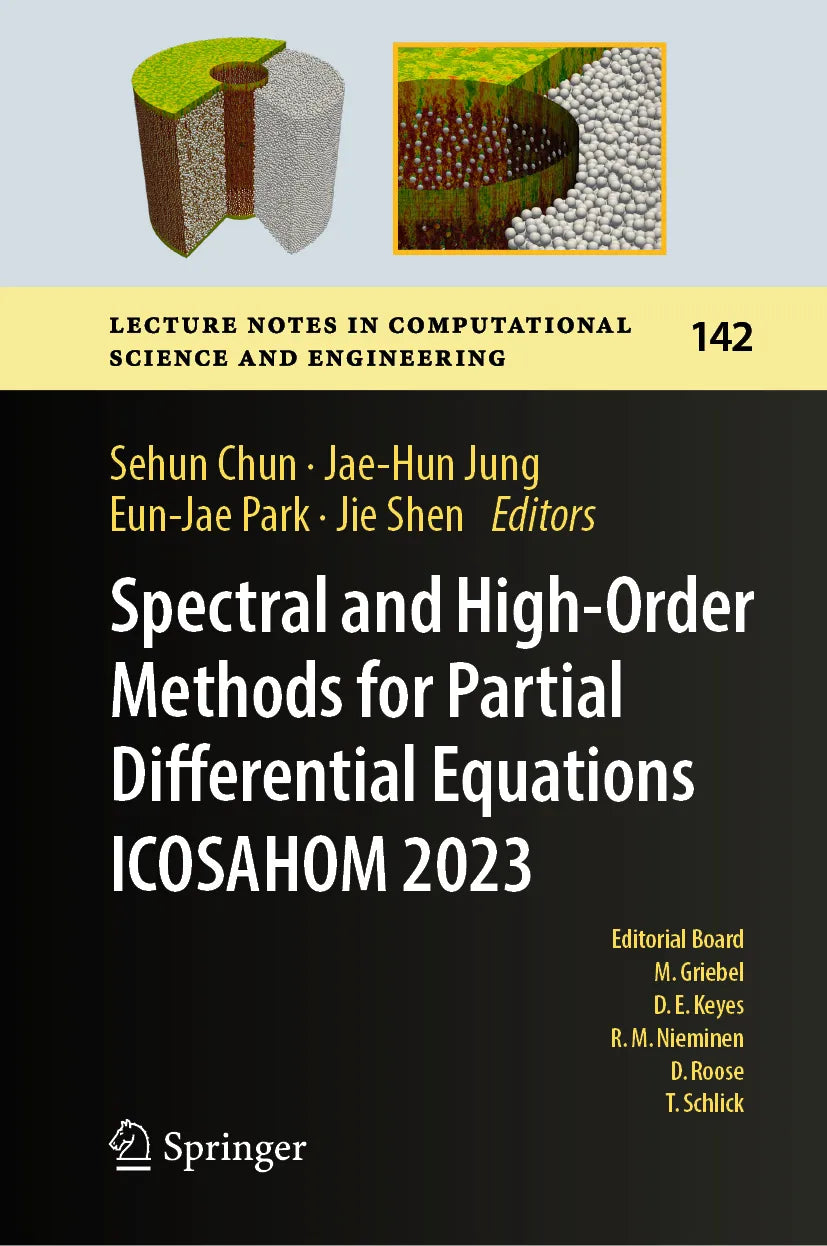 Cover: Spectral and High-Order Methods for Partial Differential Equations ICOSAHOM 2023 (E-Book)