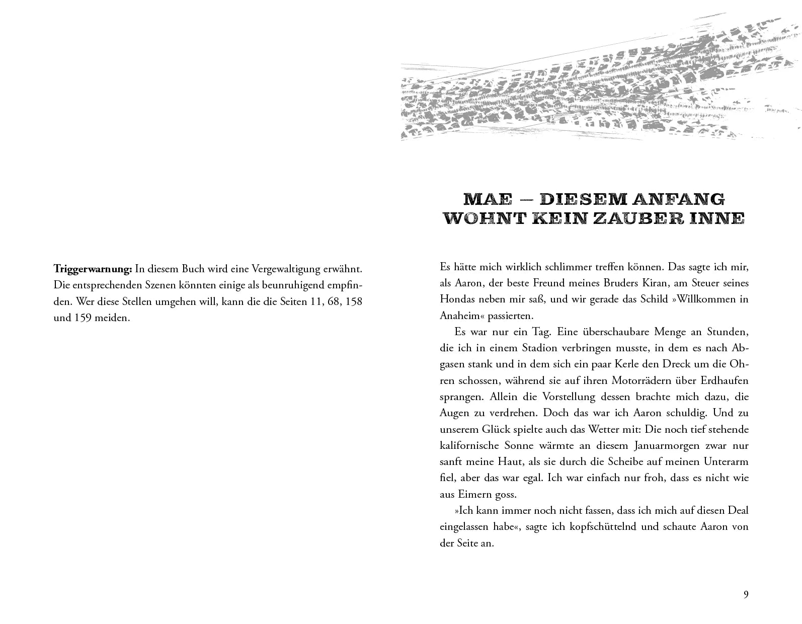 Innenansicht von 'Speed My Heart' - Taschenbuch