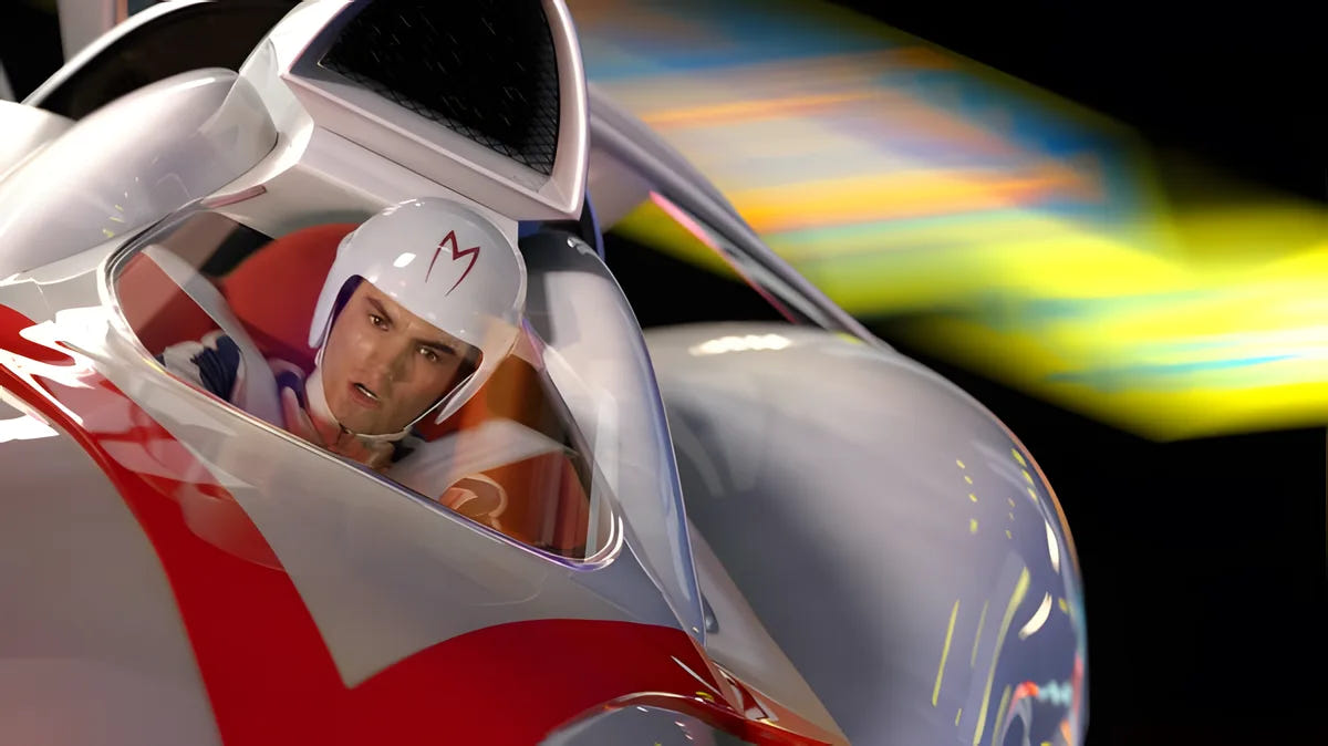 Filmszene 2 aus Speed Racer (Steelbook) – 4K UHD Blu-ray. Regie: The Wachowskis