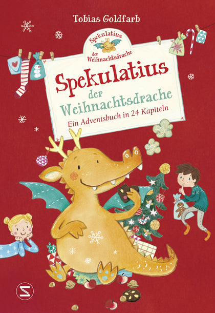 Buchcover von 'Spekulatius, der Weihnachtsdrache' - Gebundene Ausgabe von Tobias Goldfarb