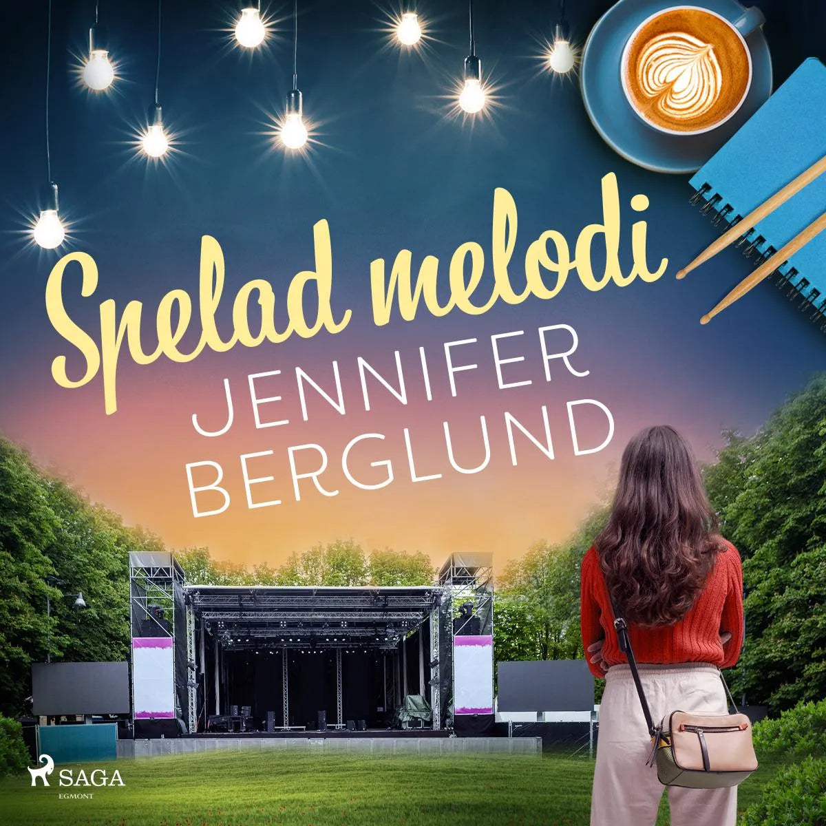Cover: Spelad melodi (Hörbuch Download) von Jennifer Berglund