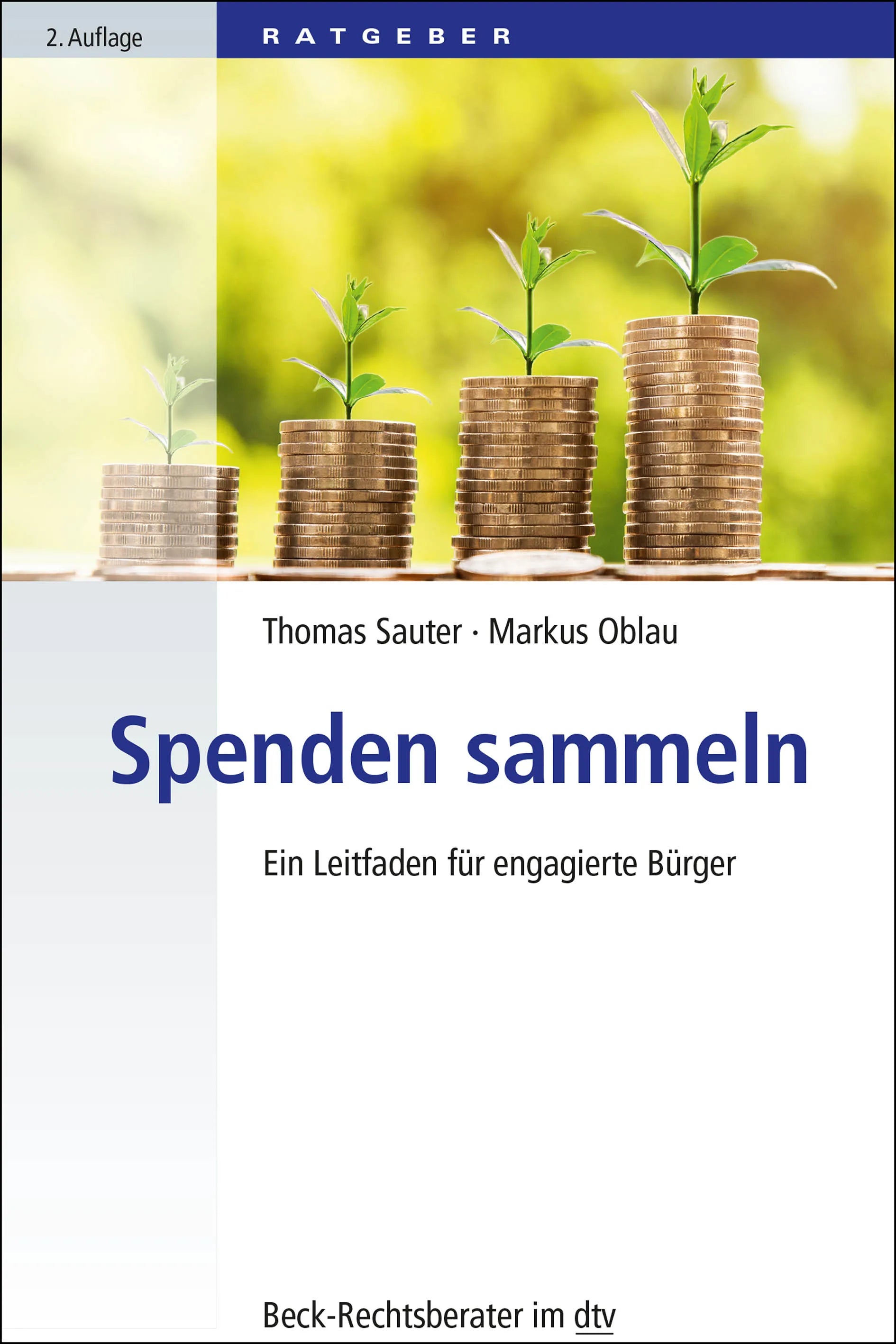 Buchcover von 'Spenden sammeln' - Taschenbuch von Thomas Sauter