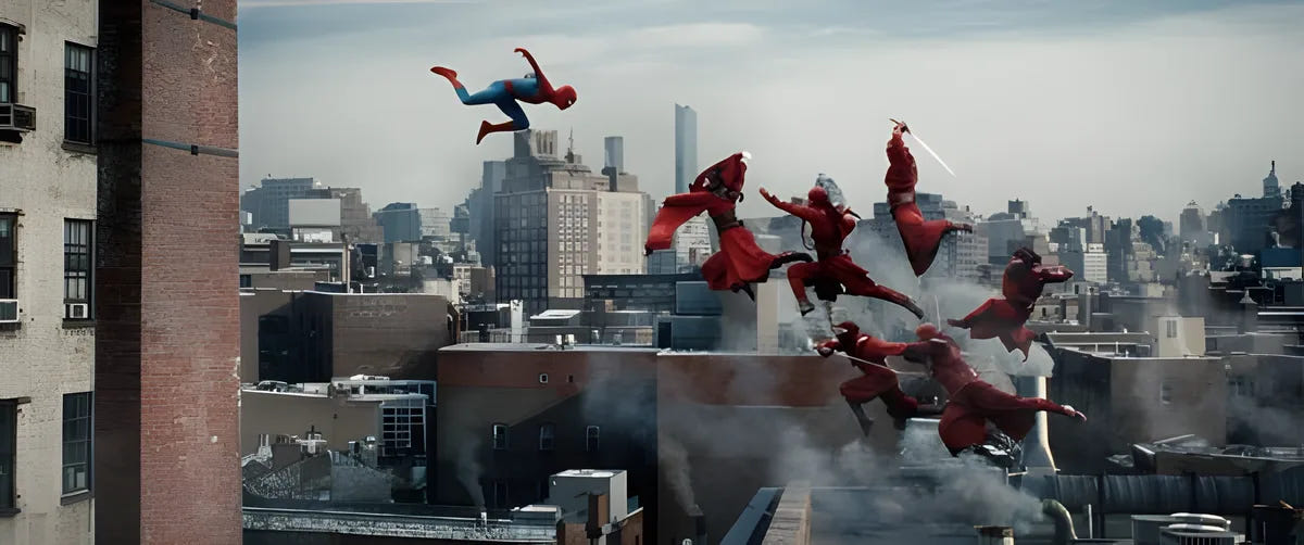 Filmszene 1 aus Spider-Man: Brand New Day – 4K UHD Blu-ray. Regie: Destin Daniel Cretton