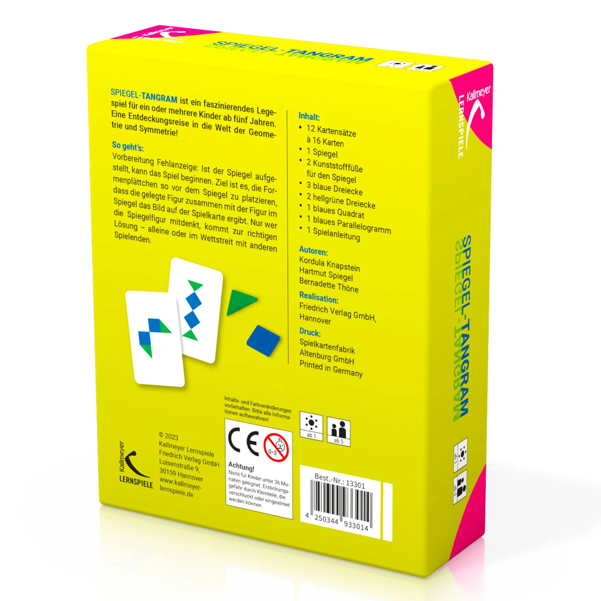 Spiegel-Tangram – Ansicht