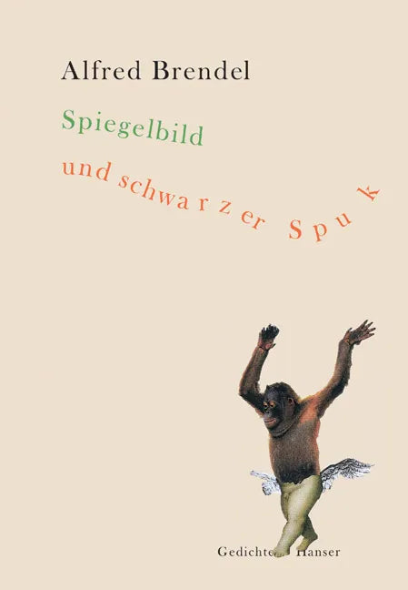 Buchcover von 'Spiegelbild und schwarzer Spuk' - Gebundene Ausgabe von Alfred Brendel