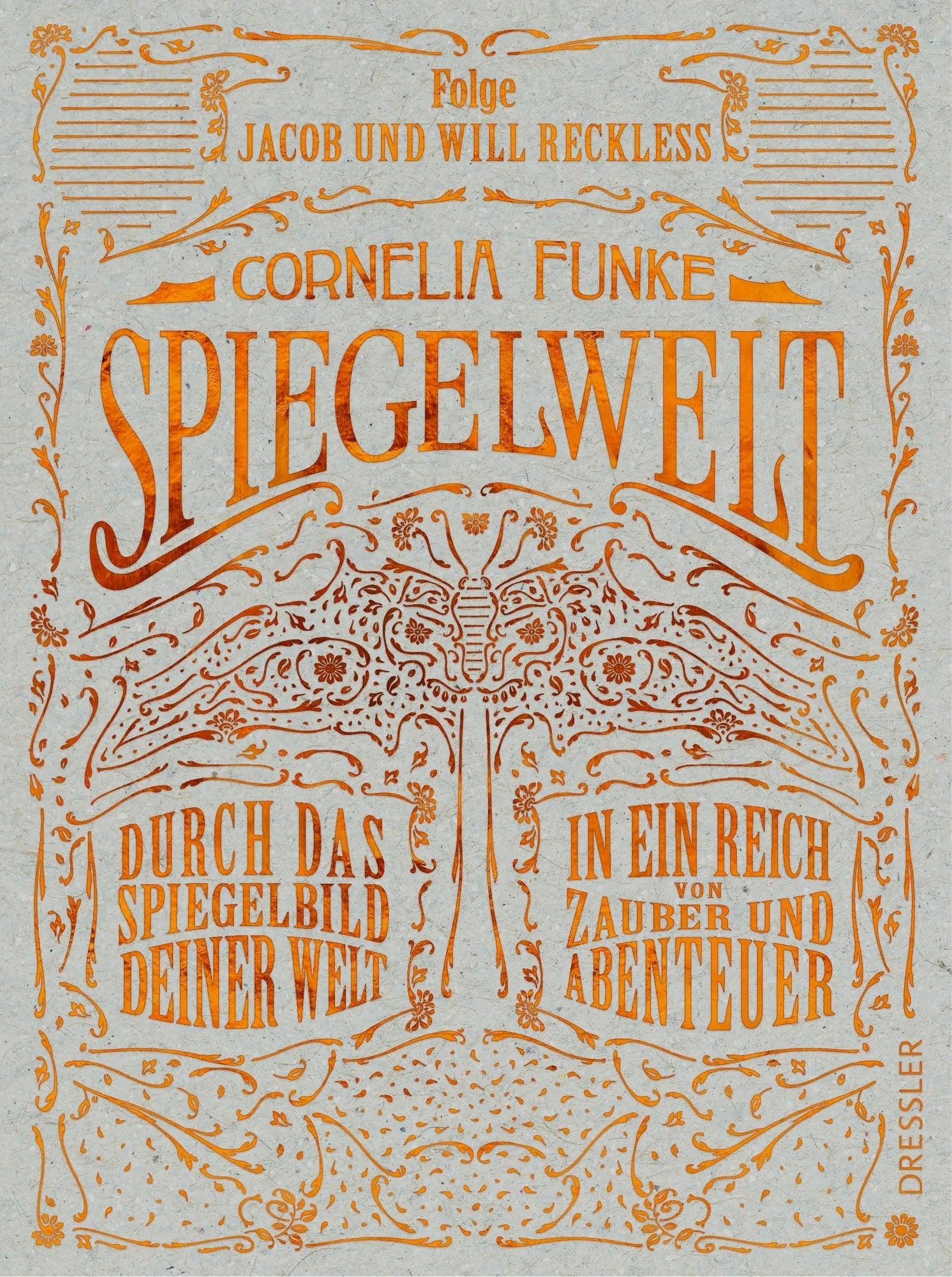 Buchcover von 'Spiegelwelt' - Gebundene Ausgabe von Cornelia Funke