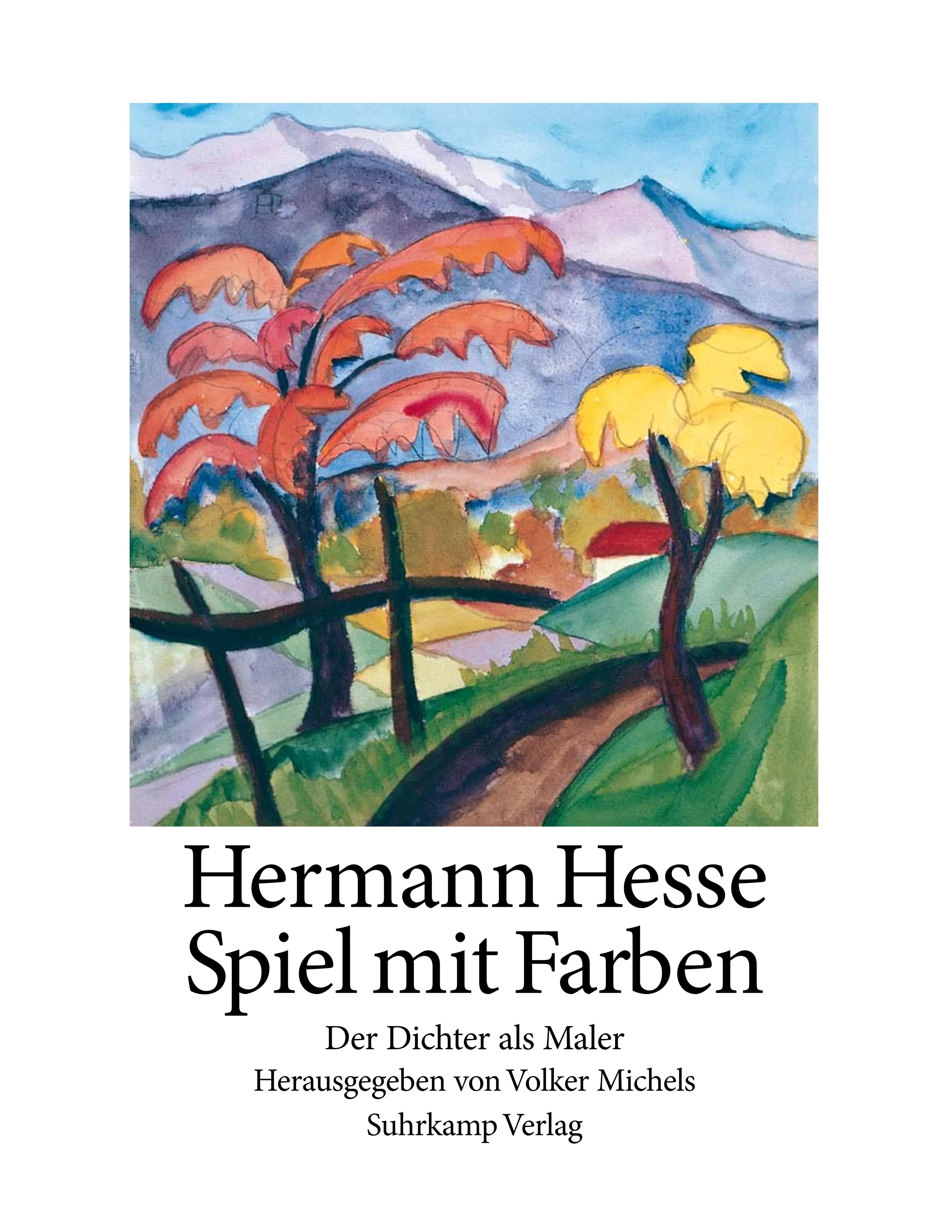 Buchcover von 'Spiel mit Farben' - Gebundene Ausgabe von Hermann Hesse