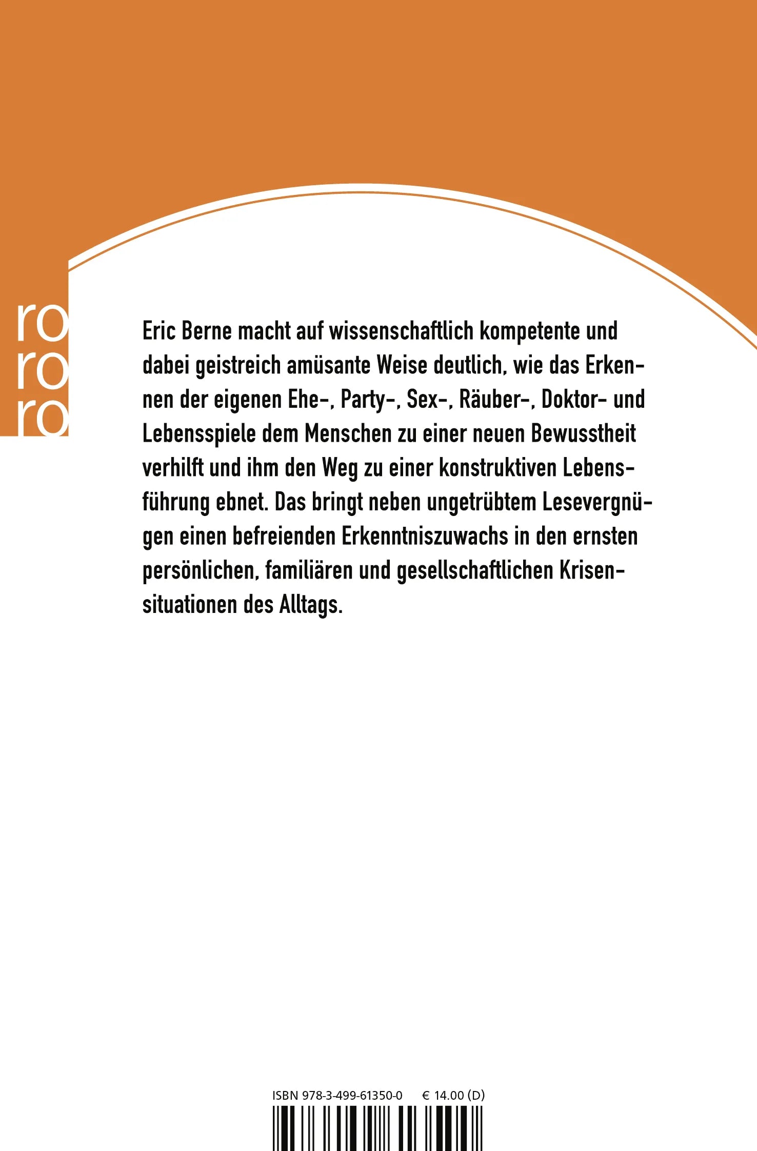 Buchrückseite von 'Spiele der Erwachsenen' mit Klappentext - Taschenbuch