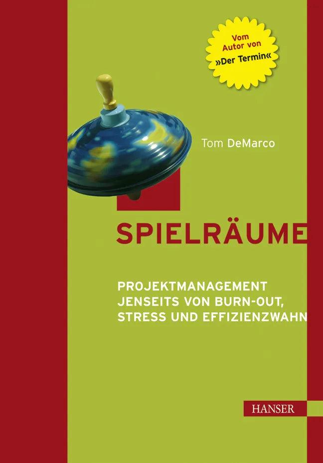 Buchcover von 'Spielräume' - Gebundene Ausgabe von Tom DeMarco