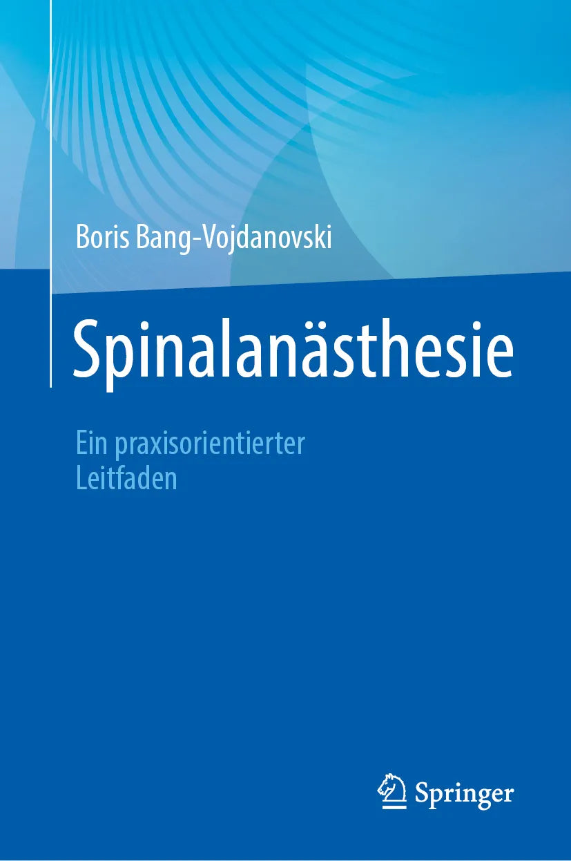 Cover: Spinalanästhesie (E-Book) von Boris Bang-Vojdanovski