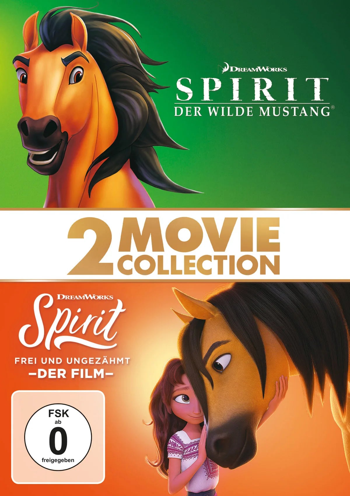 Spirit - 2 Movie Collection - DVD