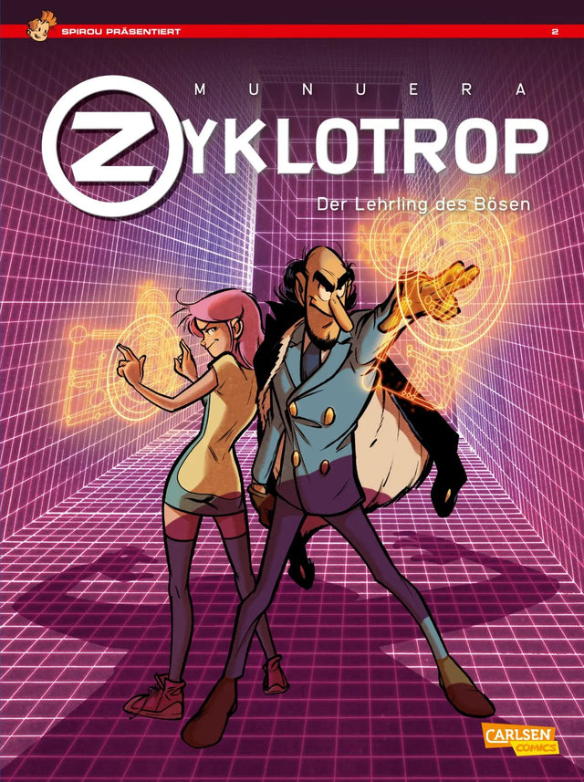 Buchcover von 'Spirou präsentiert 2: Zyklotrop II: Der Lehrling des Bösen' - Taschenbuch von Jose Luis Munuera