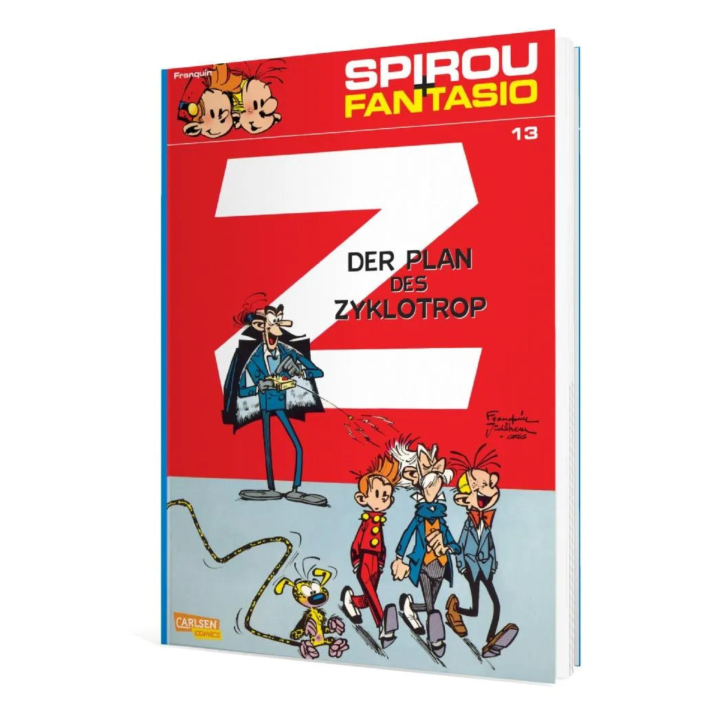 Abbildung von 'Spirou und Fantasio 13: Der Plan des Zyklotrop'