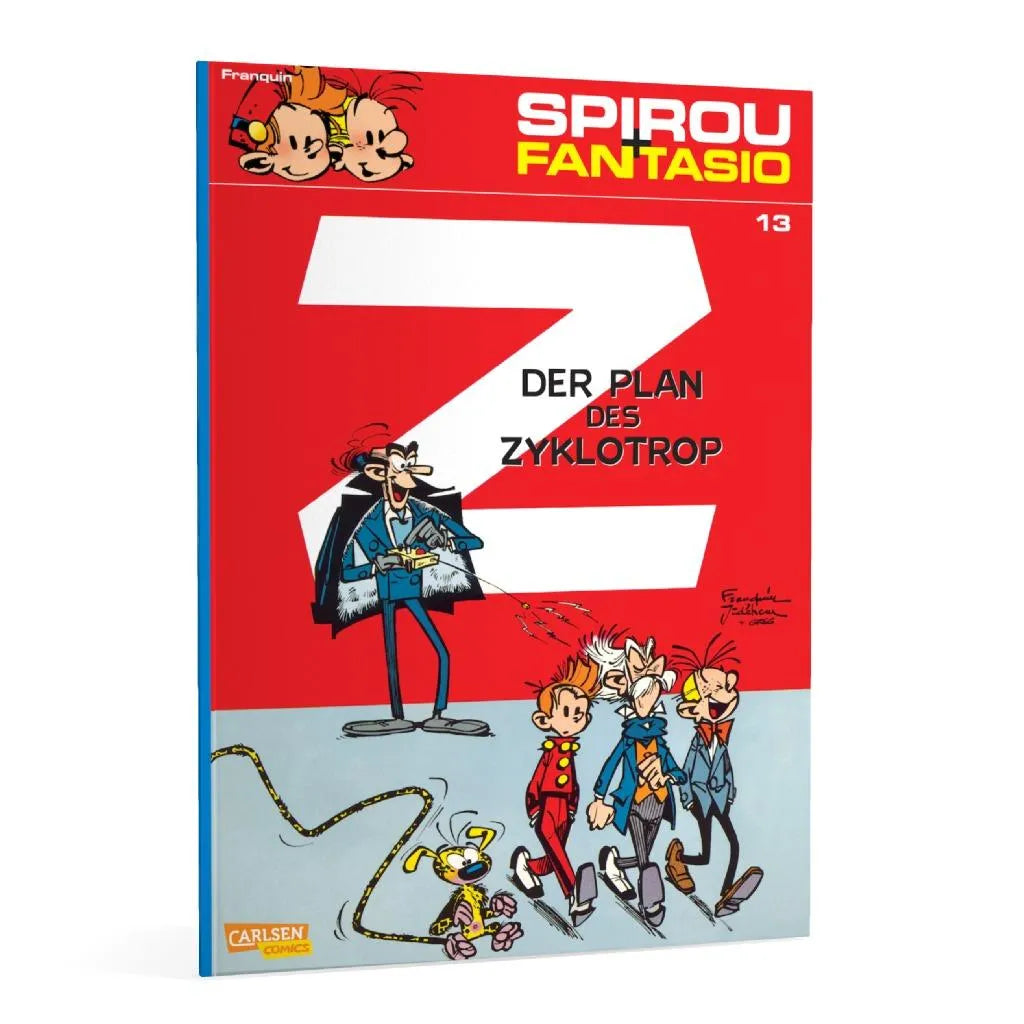 Produktansicht: Spirou und Fantasio 13: Der Plan des Zyklotrop (Taschenbuch)