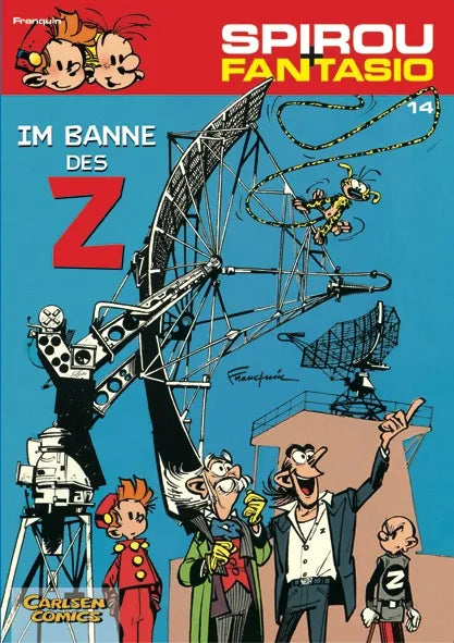 Buchcover von 'Spirou und Fantasio 14: Im Banne des Z' - Taschenbuch von André Franquin