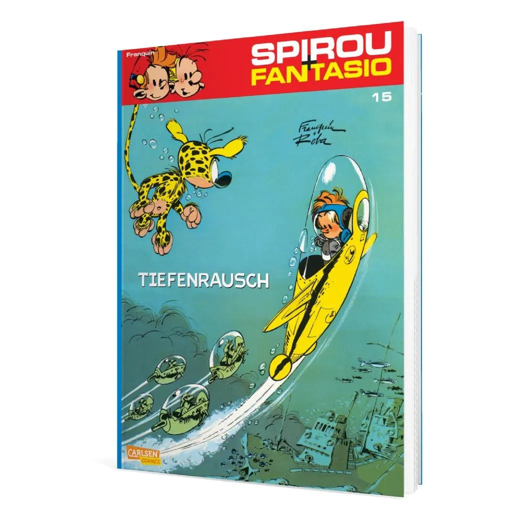 Abbildung von 'Spirou und Fantasio 15: Tiefenrausch'