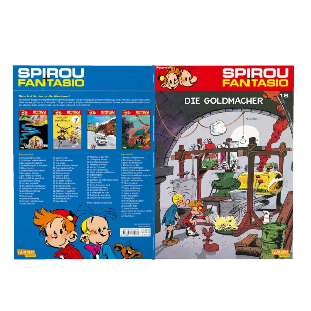 Jean-Claude Fournier - Spirou und Fantasio 18: Die Goldmacher