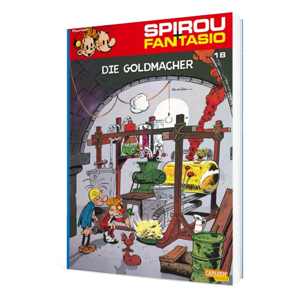 Abbildung von 'Spirou und Fantasio 18: Die Goldmacher'