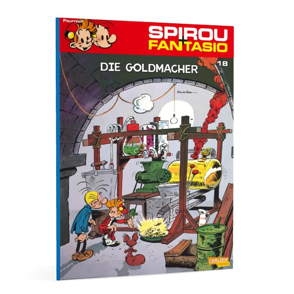 Produktansicht: Spirou und Fantasio 18: Die Goldmacher (Taschenbuch)