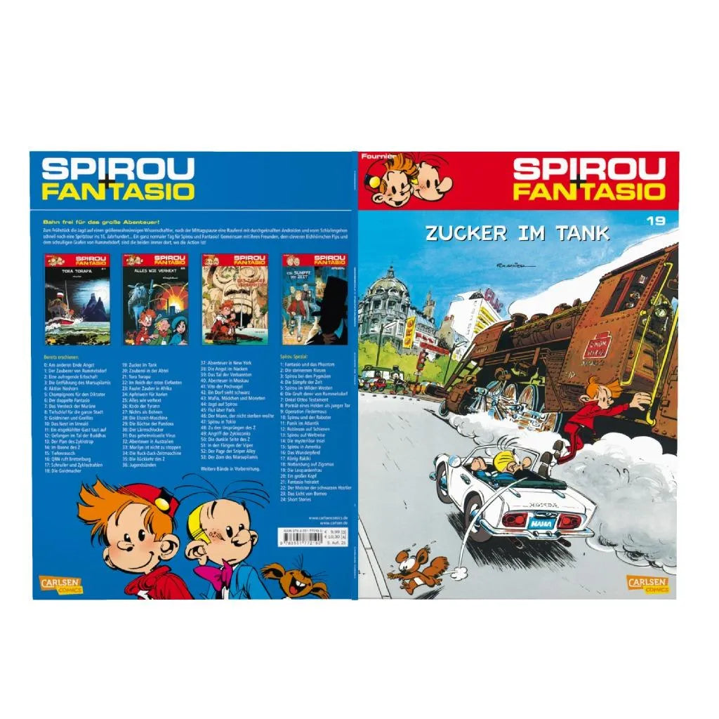 Jean-Claude Fournier - Spirou und Fantasio 19: Zucker im Tank