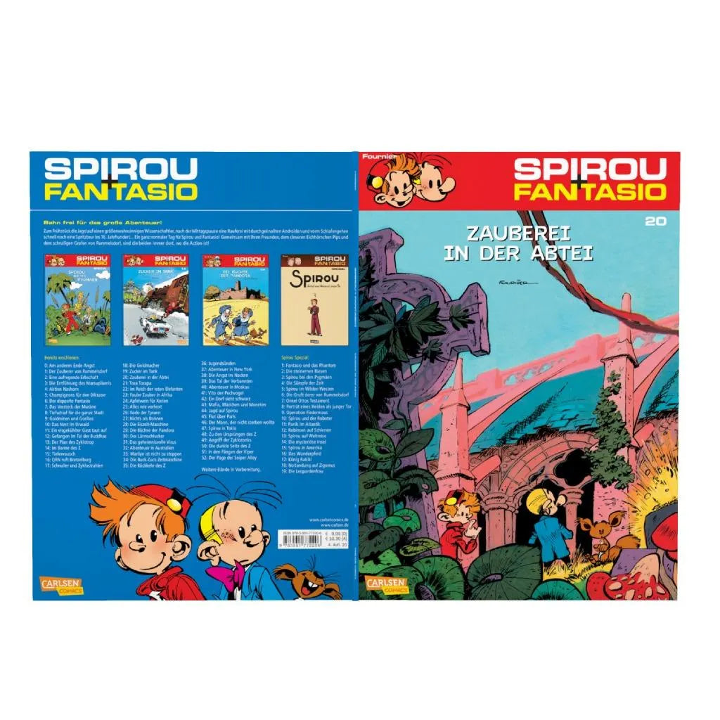 Produktansicht: Spirou und Fantasio 20: Zauberei in der Abtei (Taschenbuch)