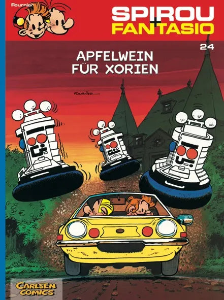 Buchcover von 'Spirou und Fantasio 24: Apfelwein für Xorien' - Taschenbuch von Jean-Claude Fournier