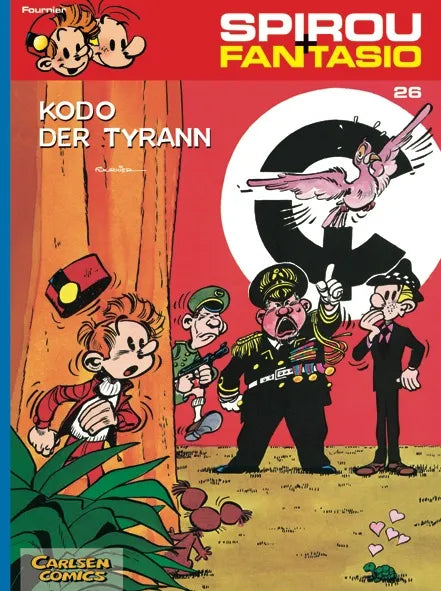 Buchcover von 'Spirou und Fantasio 26: Kodo der Tyrann' - Taschenbuch von Jean-Claude Fournier