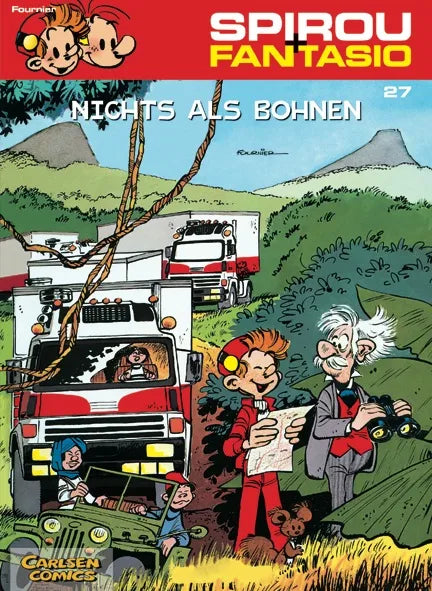 Buchcover von 'Spirou und Fantasio 27: Nichts als Bohnen' - Taschenbuch von Jean-Claude Fournier