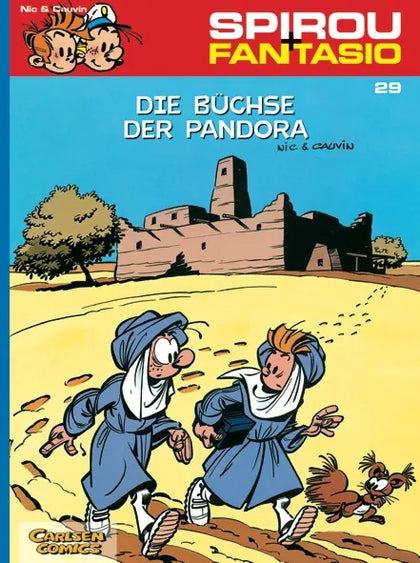 Buchcover von 'Spirou und Fantasio 29: Die Büchse der Pandora' - Taschenbuch von Raoul Cauvin