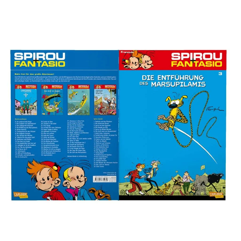 André Franquin - Spirou und Fantasio 3: Die Entführung des Marsupilamis