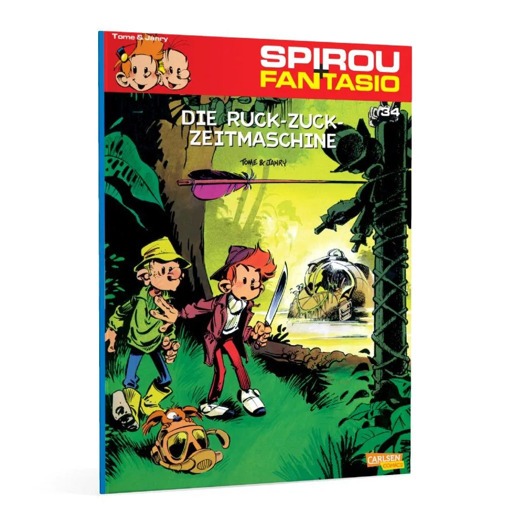 Janry - Spirou und Fantasio 34: Die Ruck-Zuck-Zeitmaschine