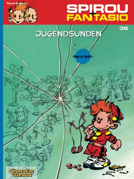 Buchcover von 'Spirou und Fantasio 36: Jugendsünden' - Taschenbuch von Janry