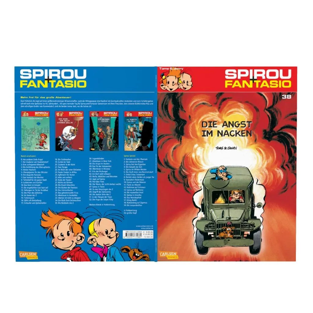 Janry - Spirou und Fantasio 38: Die Angst im Nacken