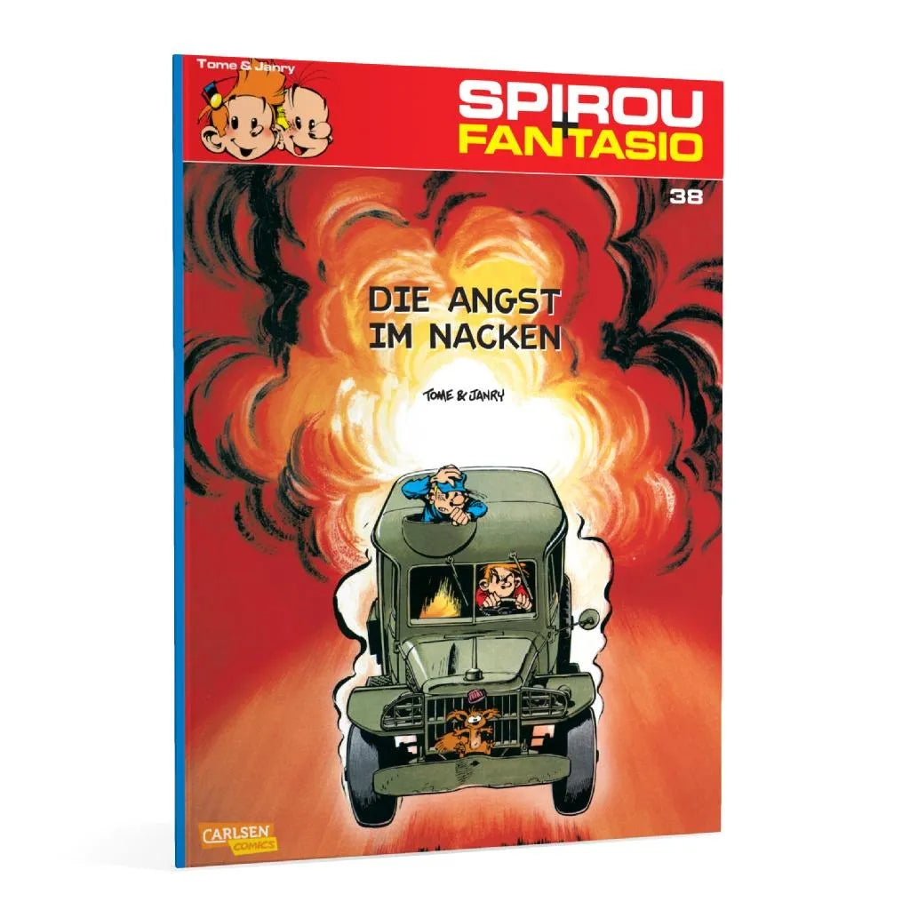 Abbildung von 'Spirou und Fantasio 38: Die Angst im Nacken'