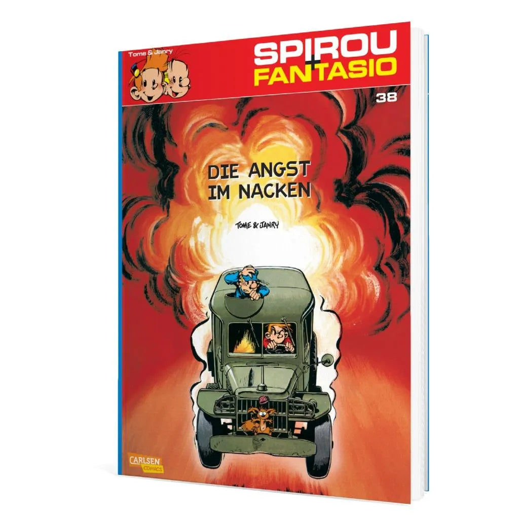 Produktansicht: Spirou und Fantasio 38: Die Angst im Nacken (Taschenbuch)