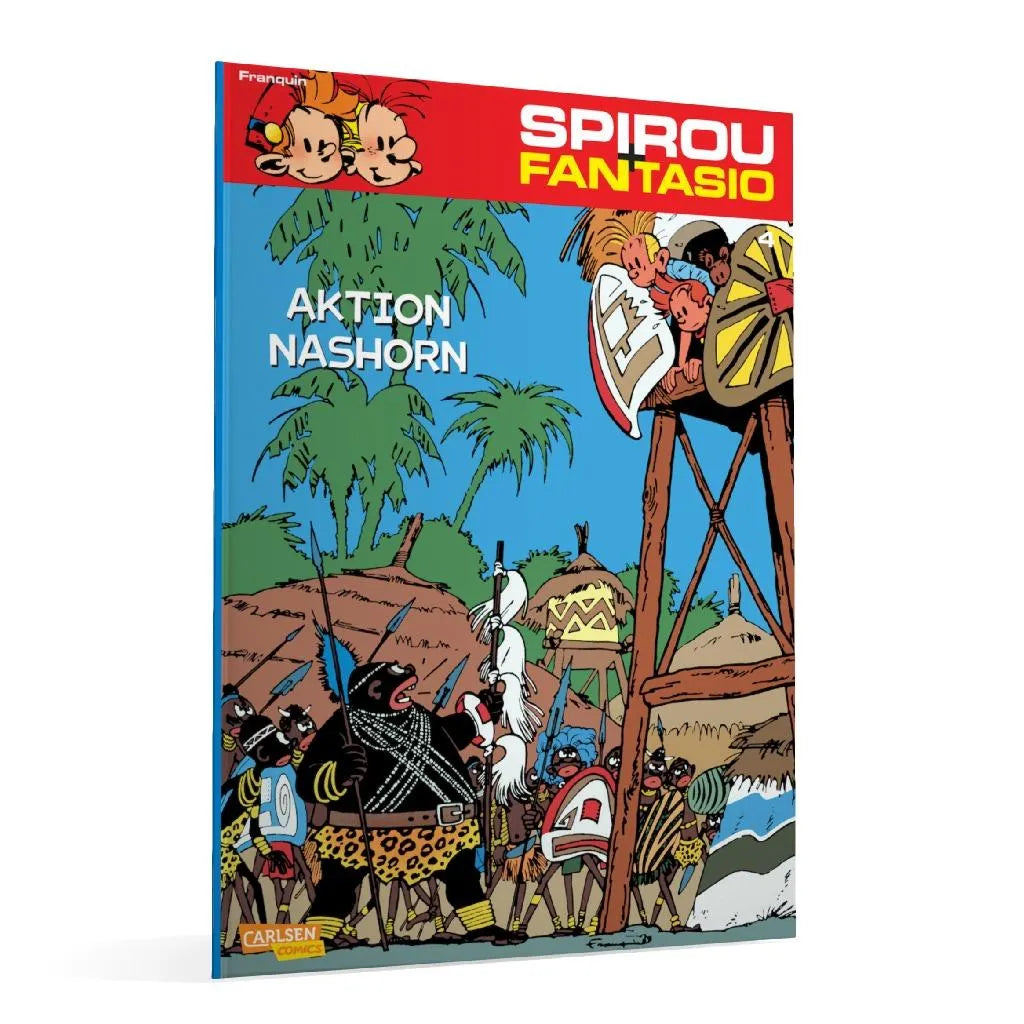 Produktansicht: Spirou und Fantasio 4: Aktion Nashorn (Taschenbuch)