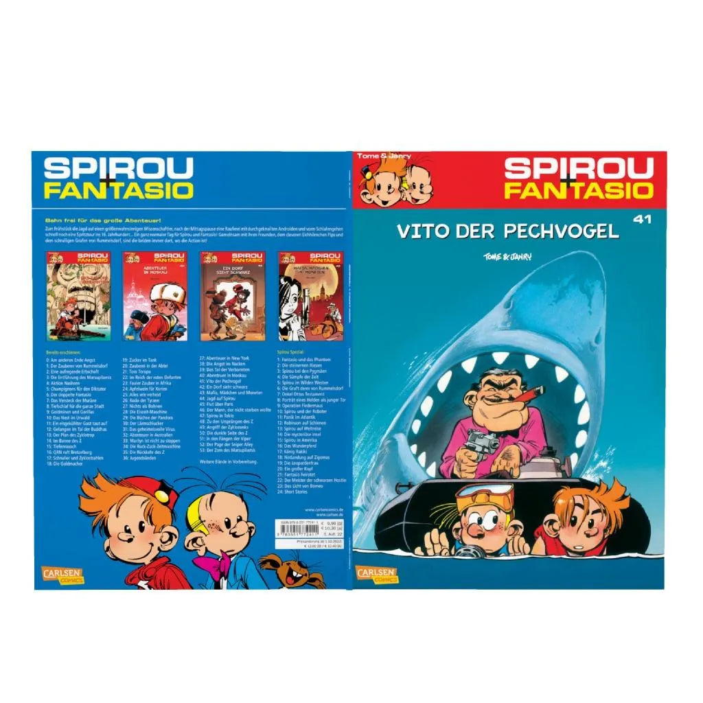 Abbildung von 'Spirou und Fantasio 41: Vito der Pechvogel'