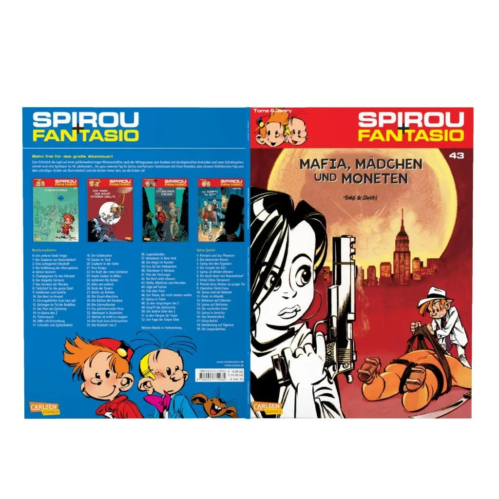 Abbildung von 'Spirou und Fantasio 43: Mafia, Mädchen und Moneten'