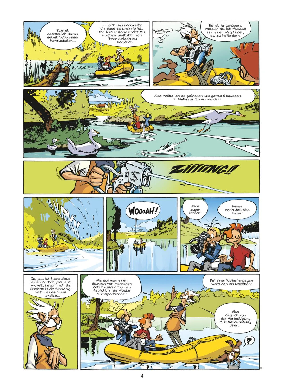 Abbildung von 'Spirou und Fantasio 45: Flut über Paris'