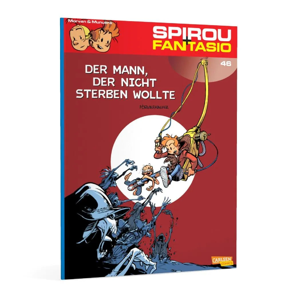 Abbildung von 'Spirou und Fantasio 46: Der Mann, der nicht sterben wollte'