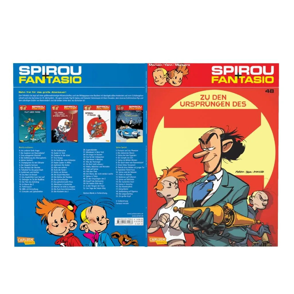 Jean David Morvan - Spirou und Fantasio 48: Zu den Ursprüngen des Z