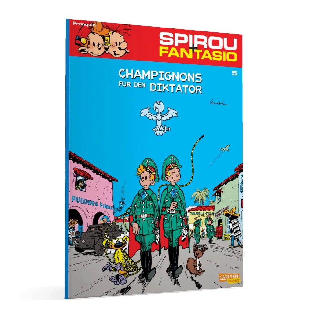 Abbildung von 'Spirou und Fantasio 5: Champignons für den Diktator'